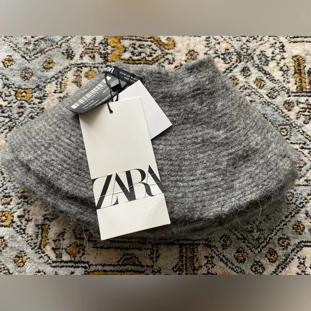 Zara Wool & Alpaca Blend scarf